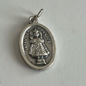 Infant of Prague Medal Pendant